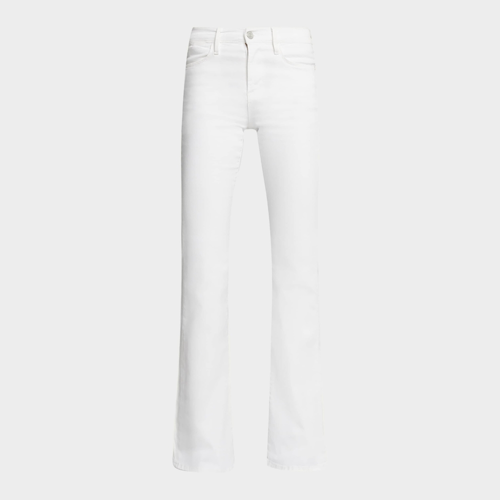 NWT Frame White High Flare Jeans